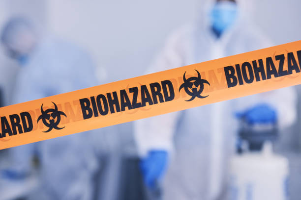 Professional Biohazard Cleanup technician working in Townsend, TN